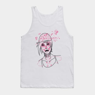 Butterfly Skull Tank Top